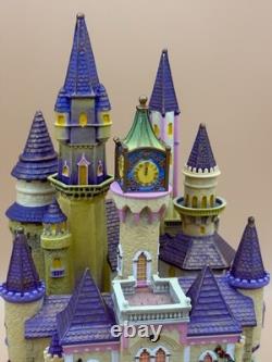 Disney Cinderella Castle Figurine with Cinderella and Mice Collectible