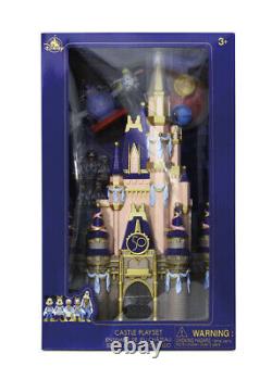 Disney Cinderella Castle Light Up Play Set Walt Disney World 50th Anniv New