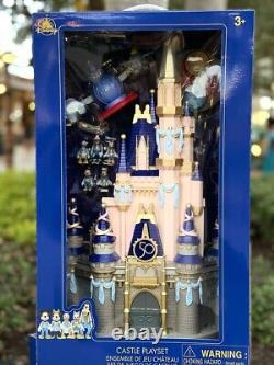 Disney Cinderella Castle Light Up Play Set Walt Disney World 50th Anniversary