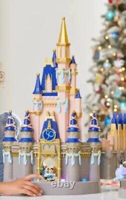 Disney Cinderella Castle Light Up Play Set Walt Disney World 50th Anniversary