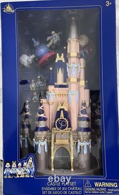 Disney Cinderella Castle Light Up Play Set Walt Disney World 50th Anniversary
