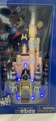 Disney Cinderella Castle Light Up Play Set Walt Disney World 50th Anniversary