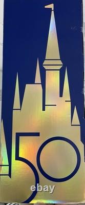 Disney Cinderella Castle Light Up Play Set Walt Disney World 50th Anniversary