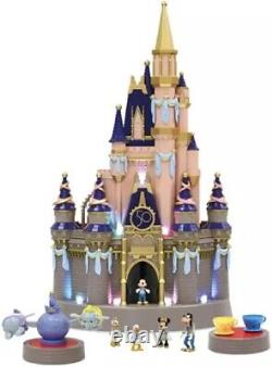 Disney Cinderella Castle Light Up Play Set Walt Disney World 50th Anniversary