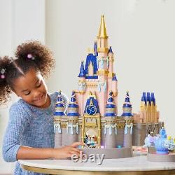 Disney Cinderella Castle Light Up Play Set Walt Disney World 50th Anniversary