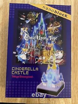 Disney Cinderella Castle Nanoblock Once Upon A Time Lightup edition Tokyo NEW