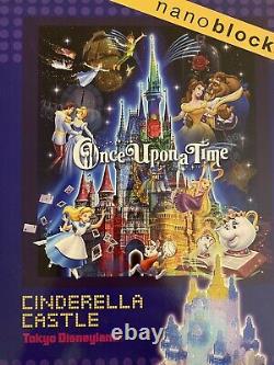 Disney Cinderella Castle Nanoblock Once Upon A Time Lightup edition Tokyo NEW