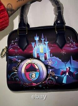 Disney Cinderella Castle Series Chain Strap Crossbody Bag New With Tags