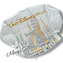 Disney Cinderella Castle Spirit Jersey Fireworks Walt Disney World Size M New