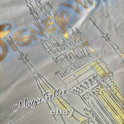 Disney Cinderella Castle Spirit Jersey Fireworks Walt Disney World Size M New