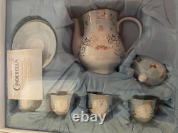 Disney Cinderella China Tea Set Limited Edition-1 of 3000-New In Box-Collectable