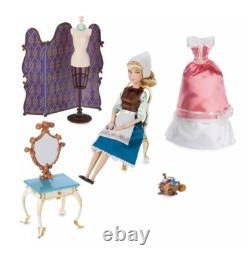 Disney Cinderella Classic Fashion Doll with Vanity Play Set NEW