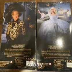 Disney Cinderella Collection Lady Tremaine Fairy God Mother Lot Of 2 NIB