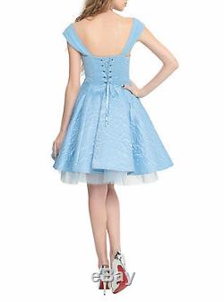 Disney Cinderella Corset Ball Prom Gown Blue Party Dress Torrid Plus Size 28 NWT