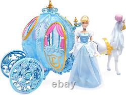 Disney Cinderella Deluxe Gift Set Classic Doll with Pumpkin Carriage and Horse