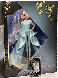 Disney Cinderella Doll & Pin Set Designer Ultimate Princess Collection LMT New