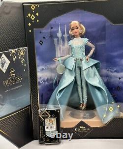 Disney Cinderella Doll & Pin Set Designer Ultimate Princess Collection LMT New