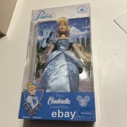 Disney Cinderella Doll Princess Theme Parks Collection Blue Dress New