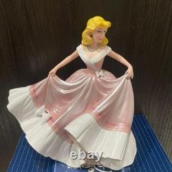 Disney Cinderella Figure Collectible Doll Pink Dress New in Box Display