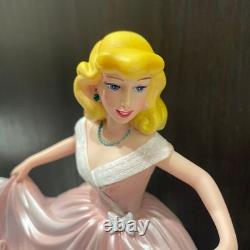 Disney Cinderella Figure Collectible Doll Pink Dress New in Box Display