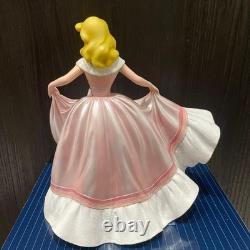 Disney Cinderella Figure Collectible Doll Pink Dress New in Box Display