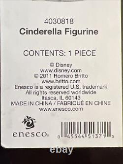 Disney Cinderella Figurine Britto + Box + Tag #4030818 BRAND NEW