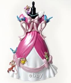 Disney Cinderella Figurine Pink Dress with Jack Gus and the blue birds