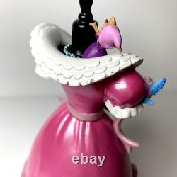 Disney Cinderella Figurine Pink Dress with Jack Gus and the blue birds