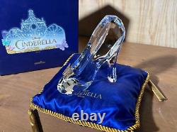 Disney Cinderella Glass Slipper Blue Cushion With Box Japan Telegram Limited