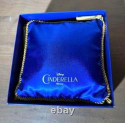 Disney Cinderella Glass Slipper Blue Cushion With Box Japan Telegram Limited
