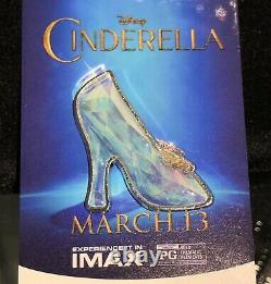 Disney Cinderella Glass Slipper Live Action 2015 SUPER RARE