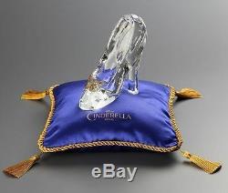 Disney Cinderella Glass slipper Blue Cushion Set figure Limited Licensed Japan