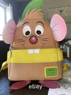 Disney Cinderella Gus Gus Cosplay Loungefly Backpack BNWT (collector Item)