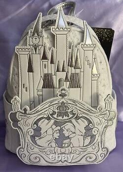 Disney Cinderella Happily Ever After Wedding Loungefly Mini Backpack Bag NEW NWT