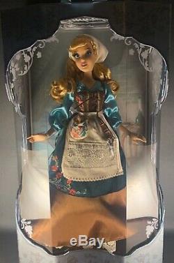 Disney Cinderella Limited Edition Doll Peasant Dress 70th Anniversary 17'' NEW