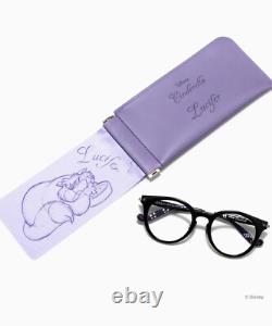 Disney Cinderella Lucifer Eyeglass Glasses Frame Cloth Case Limited Japan New