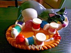 Disney Cinderella Lucifer, Jaq & Gus Salt & Pepper Shaker Set Hard To Find