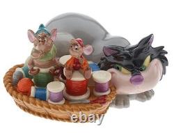Disney Cinderella Lucifer, Jaq & Gus Salt & Pepper Shaker Set Hard To Find