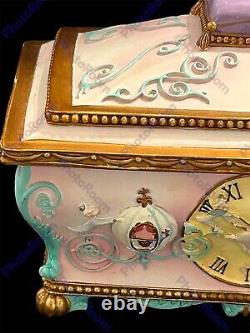 Disney Cinderella Musical Jewelry Box One Of A Kind! The Front Is Missing. Works