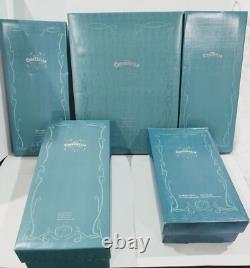 Disney Cinderella Porcelain Dolls 19Limited Edition 5000, New Complete, COA, Rare