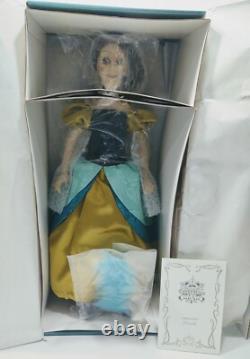 Disney Cinderella Porcelain Dolls 19Limited Edition 5000, New Complete, COA, Rare