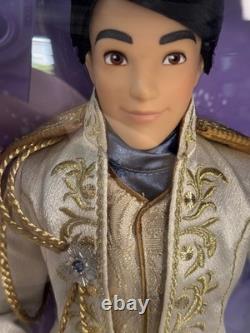 Disney Cinderella & Prince Charming Doll Set Limited Ed Platinum Wedding 555/600