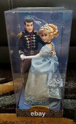 Disney Cinderella & Prince Charming Fairytale Designer Limited Dolls