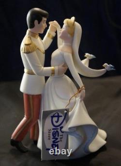 Disney Cinderella & Prince Charming Porcelain Figurine 45th Anniversary NEW