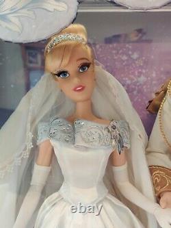 Disney Cinderella Prince Charming Wedding Platinum Limited Edition Doll