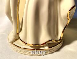 Disney Cinderella & Prince Hand Painted 24K Gold Lenox Wedding Cake Topper New