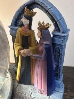 Disney Cinderella Prince Musical Snowglobe Once Upon The Dream lights up! Mint