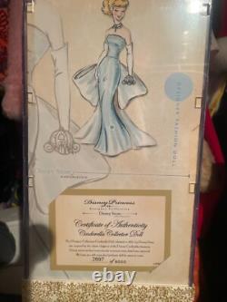 Disney Cinderella Princess Designer Doll Limited Edition-new