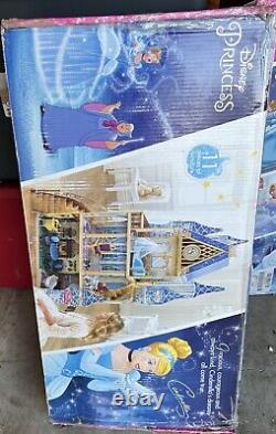 Disney Cinderella Princess Dollhouse KidCraft Royal Dream 11 Pc Furniture