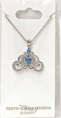 Disney Cinderella Pumpkin Carriage Necklace Disney Official New Sealed Jewelry